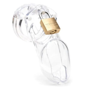 CB-X CB-6000 Chastity Cock Cage Clear 35mm