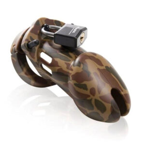 CB-X CB-6000S Chastity Cock Cage Camouflage 35mm