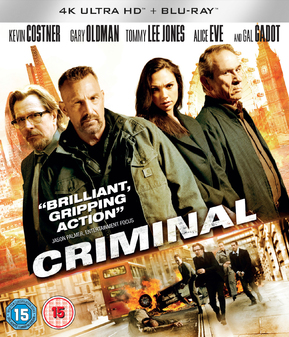 Criminal (Kevin Costner, Gary Oldman) (4K Ultra HD+Blu Ray)