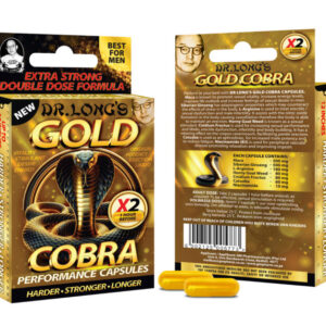 Dr Longs Gold Cobra Capsules (2) (Enhancer)