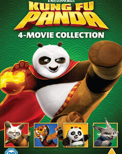 Kung Fu Panda 1 to 4 (DVD)