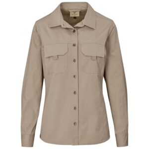 Urban Terrain Long Sleeve Mawenzi Twill Shirt - Ladies - khaki (UT-204