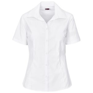 US Basic Short Sleeve Sheffield Stretch Shirt - Ladies - white (UB-193)