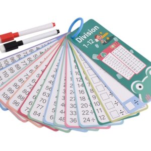 Maths Division Flash Card Set 1-12 (ST407Set)