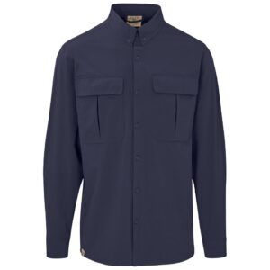 Urban Terrain Long Sleeve Amatola Shirt - Mens - navy (UT-201)