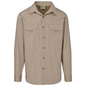 Urban Terrain Long Sleeve Mawenzi Twill Shirt - Mens - khaki (UT-203)