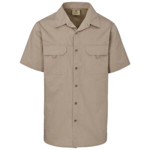 Urban Terrain Short Sleeve Mawenzi Twill Shirt - Mens - khaki (UT-205)