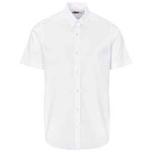 US Basic Short Sleeve Sheffield Stretch Shirt - Mens - white (UB-191)