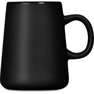 Serendipio Dorset Ceramic Coffee Mug, 400ml - black (SD-281)
