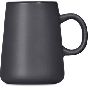 Serendipio Dorset Ceramic Coffee Mug, 400ml - dark grey (SD-281)