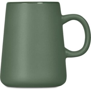 Serendipio Dorset Ceramic Coffee Mug, 400ml - green (SD-281)