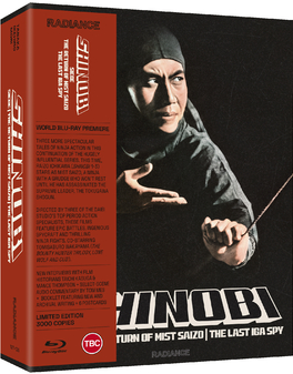 Shinobi: Siege/Return of Mist Saizo/The Last Iga Spy (Blu-Ray) - Limited Edition