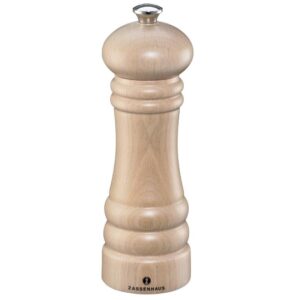 Zassenhaus Berlin Salt Mill, 18cm - Beechwood Natural (020038)