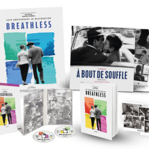 Breathless (Jean-Paul Belmondo) (4K Ultra HD+Blu Ray) - Collectors Edition