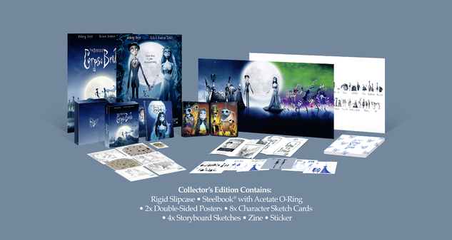 Corpse Bride (4K Ultra HD+Blu-Ray Steelbook) - Limited Collectors Edition