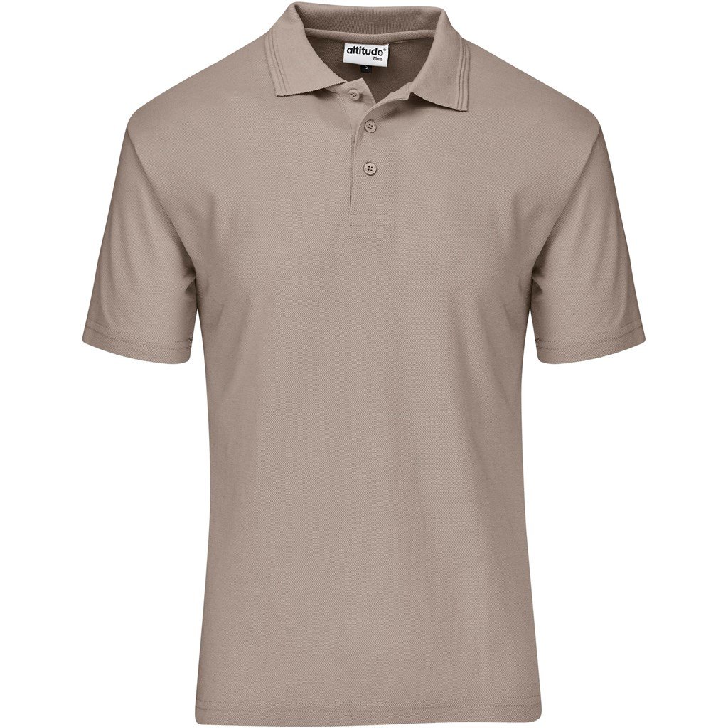 Altitude Basic Pique Kids golfer - stone