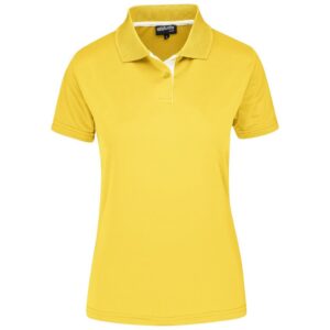 Altitude Tournament Golf Shirt - Ladies - yellow