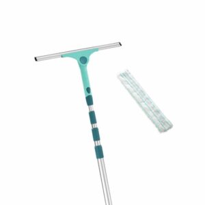 Leifheit Click-System 2in1 Telescopic XL Micro Duo Squeegee Set (51426)