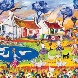 On the Farm (501 Piece Widget Puzzle)