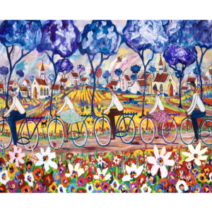 Town to Town Race by Portchie (5000 Piece Puzzle)