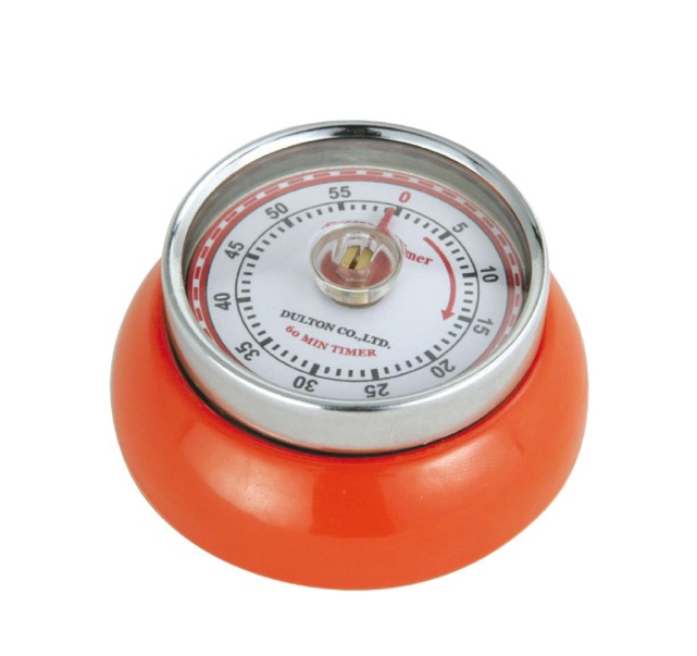 Zassenhaus Retro Speed 60 Minute Magnetic Timer - Orange (072389)