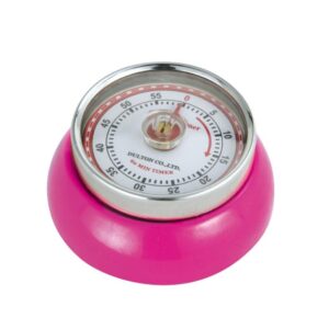 Zassenhaus Retro Speed 60 Minute Magnetic Timer - Magenta (072280)