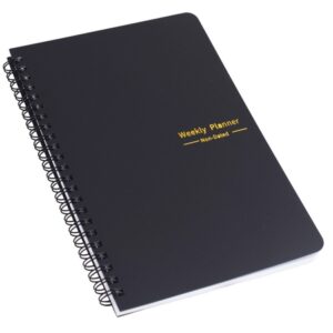 A5 Weekly Planner (Non-Dated) - black (ST396BA5)