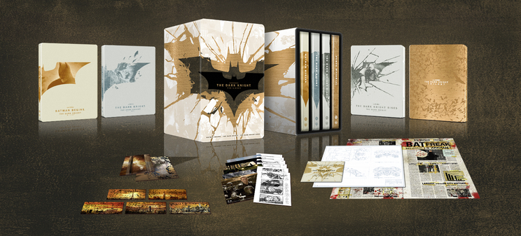 Batman: The Dark Knight Trilogy (4K Ultra HD+Blu-Ray Steelbook) - Limited Edition