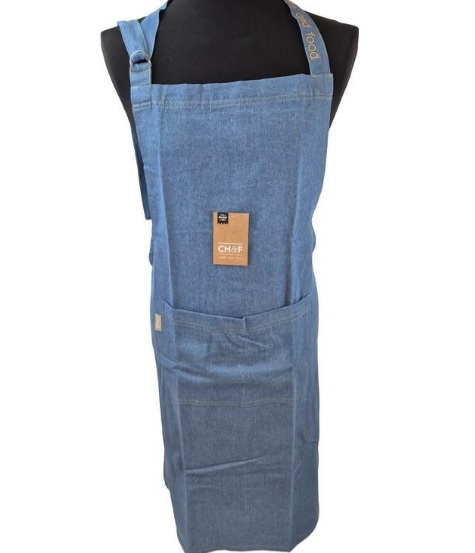 CH&F Denim Apron (CHEF01208)