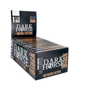 Dark Horse Papers - 1 1/4 Black Paper and Tips (DHP07)