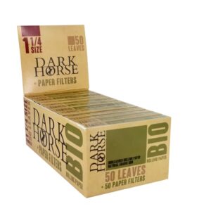 Dark Horse Papers - 1 1/4 Hemp Unbleached Paper and Tips (DHP08)
