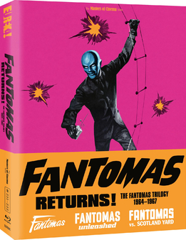 Fantomas Returns: The Fantomas Trilogy 1964-1967 (Blu-Ray) - Limited Edition