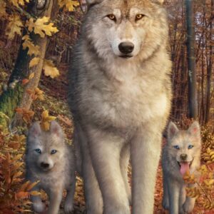 Forest Wolves (1500 Piece Puzzle)