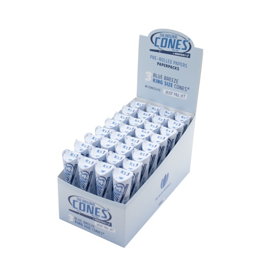 Mountain High The Original Cones - Blue Breeze K/S Pre Rolled Cones (TOC012)