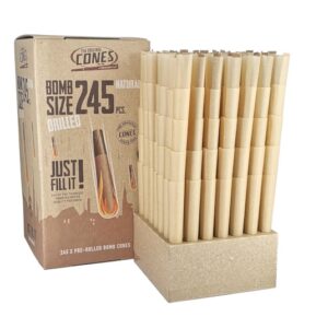 Mountain High The Original Cones - Bomb Size Natural Brown Cones (TOC010)