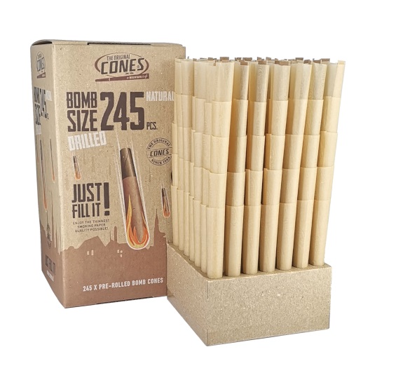 Mountain High The Original Cones - Bomb Size Natural Brown Cones (TOC010)