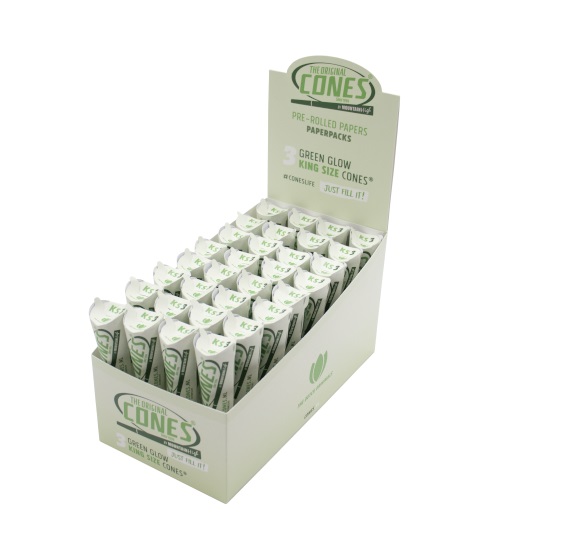 Mountain High The Original Cones - Green Glow K/S Pre Rolled Cones (TOC013)