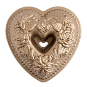 Nordic Ware Floral Heart Bundt Pan (96448)