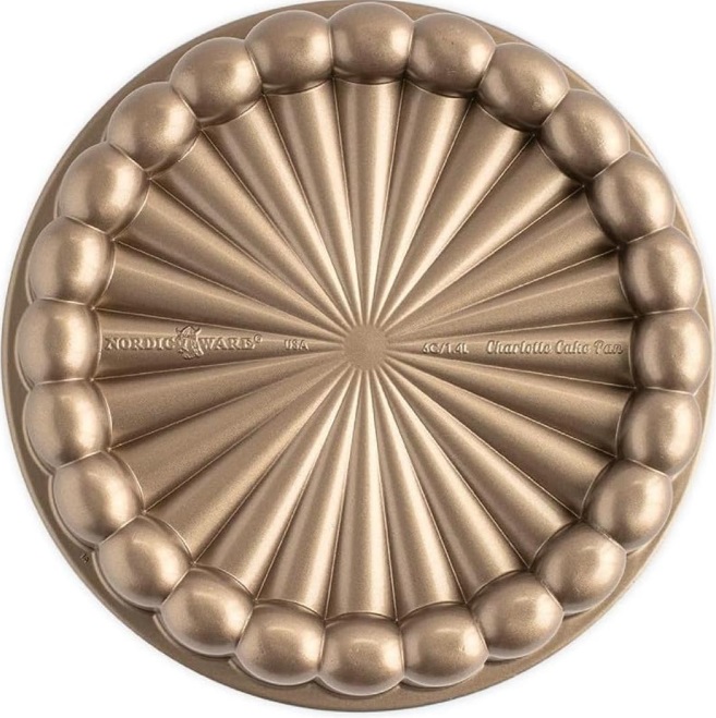 Nordic Ware Gold Charlotte Cake Pan (83577)