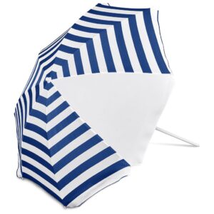 Serendipio Tanereef Stripe Beach Umbrella - navy (SD-31)