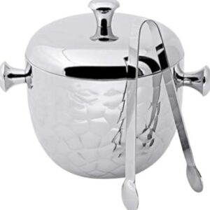 Tiara Ice Bucket - Apple with Ice Pattern and Shiny Finish