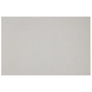 Tiara PVC Woven Place Mat 30cm x 45cm - Gala White Gold (PLM9806)