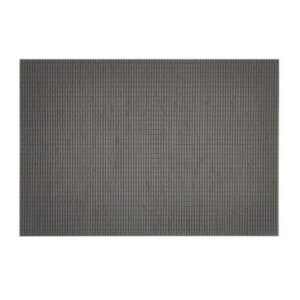Tiara PVC Woven Place Mat 30cm x 45cm - Jolly Black (PLM9809)