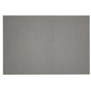 Tiara PVC Woven Place Mat 30cm x 45cm - Jolly Silver (PLM9807)