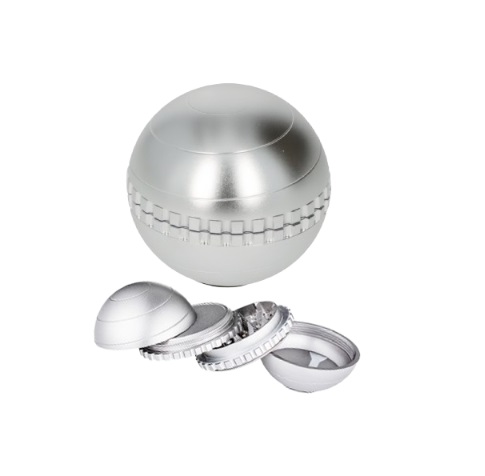 Tobacco Grinder - Gyrogrinder, 4 Piece - Chrome (TBGR075)