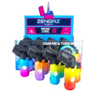 Zengaz ZL17 Angled Double Jet Torch - assorted (Pct044)
