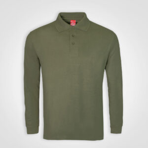 Long Sleeve Golfer - olive
