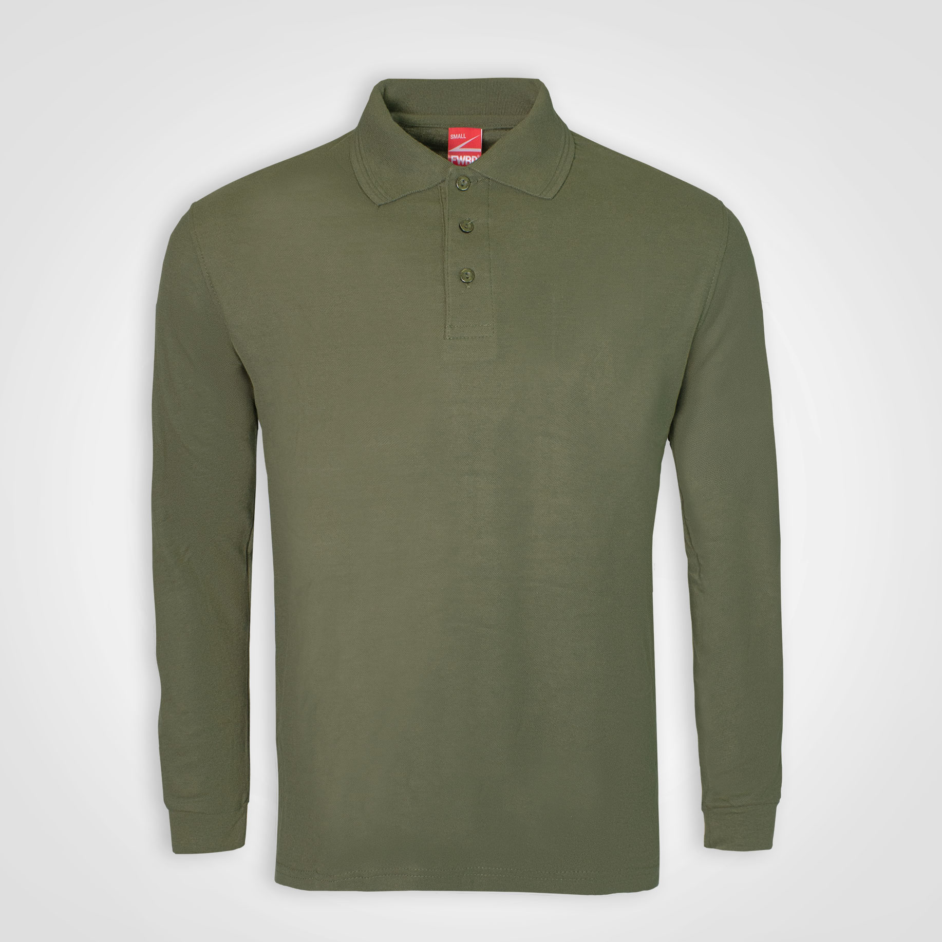 Long Sleeve Golfer - olive