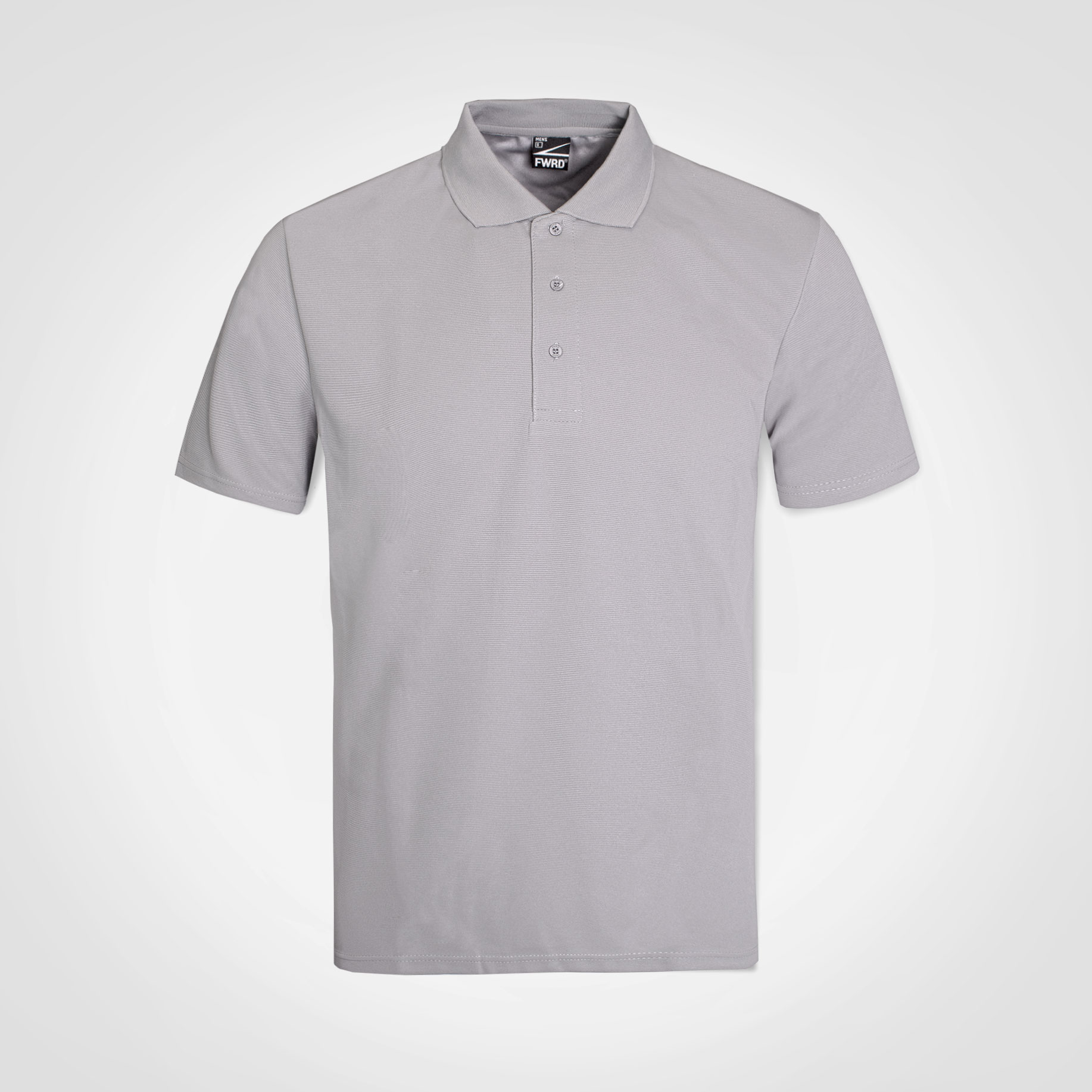 Ottoman Golf Shirt - Mens - grey