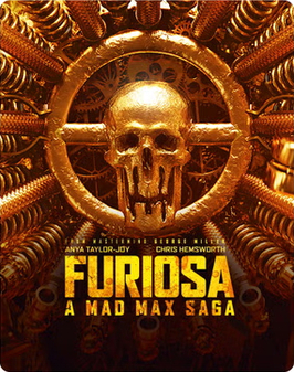 Mad Max: Furiosa (4K Ultra HD+Blu-Ray Steelbook - Goldskull) - Limited Edition